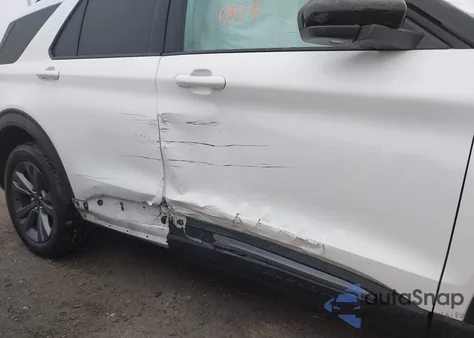 2022 Ford Explorer Xlt из США, поврежденный, VIN 1FMSK8DH5NGA34110